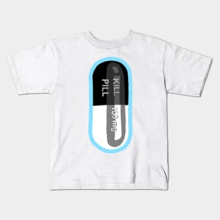 Kill Pill Blue Kids T-Shirt